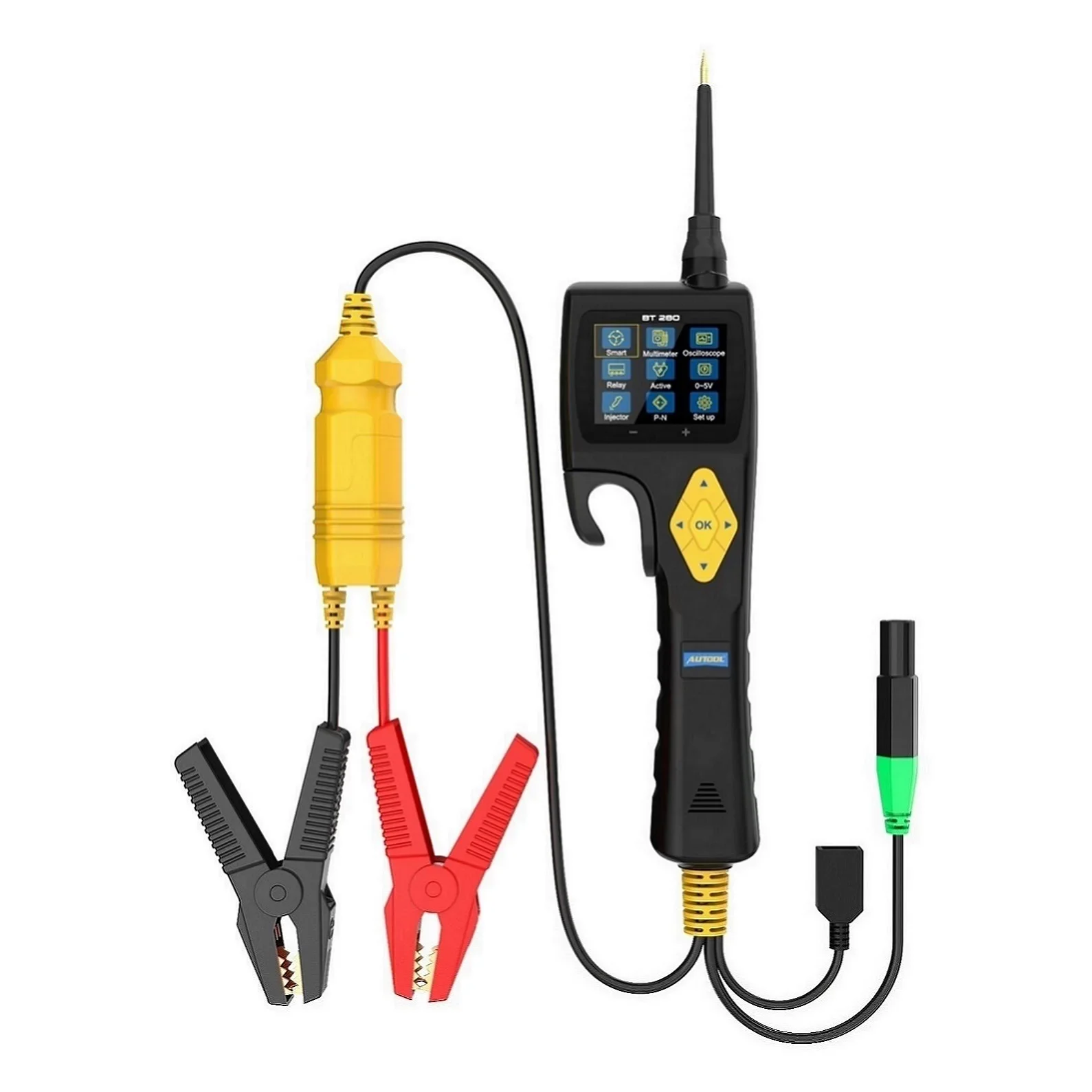 AUTOOL BT280 Electric System Circuit Tester AutomotiVe Electrical System Tools Power Probe Tester Diagnostic Tool
AUTOOL BT280 Electric System Circuit Tester AutomotiVe Electrical System Tools Power Probe Tester Diagnostic Tool