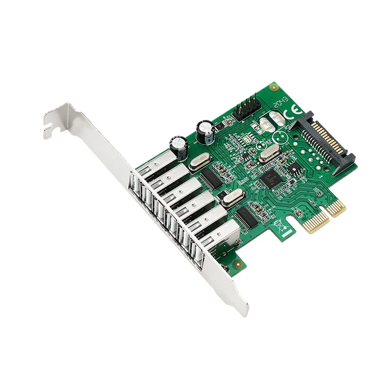 Плата расширения PCIE на 6-портовую USB2.0 Многопортовая карта адаптера USB2.0 PCIE NEC720202 USB2.0
Плата расширения PCIE на 6-портовую USB2.0 Многопортовая карта адаптера USB2.0 PCIE NEC720202 USB2.0