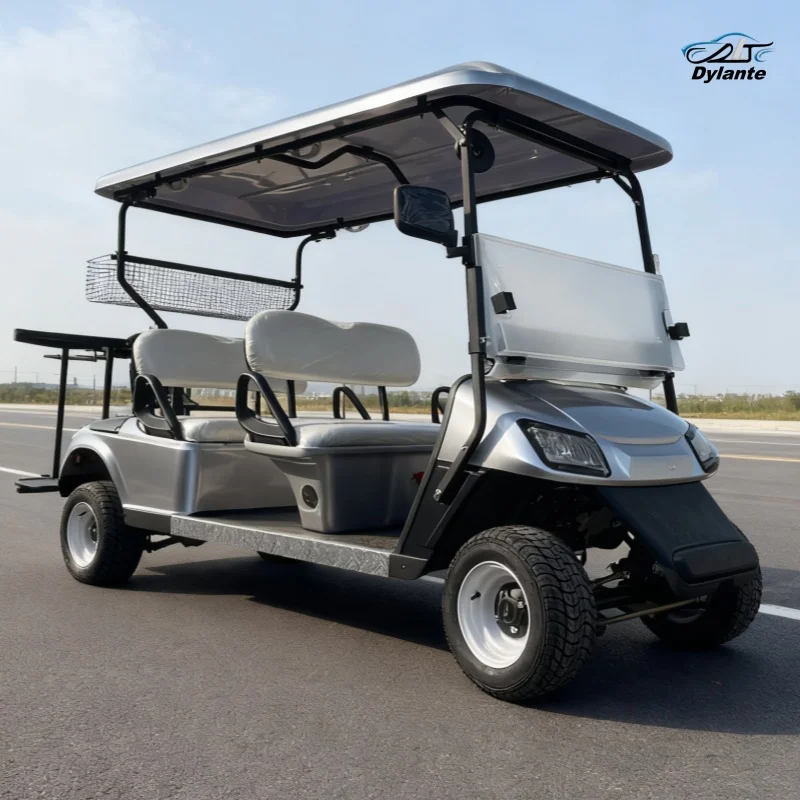 Quality Assurance 4 Seater Electric Golf Cart Long Range 60V 72V Electric Golf Buggy With Golf Ball Storage Box For Golf Course
Quality Assurance 4 Seater Electric Golf Cart Long Range 60V 72V Electric Golf Buggy With Golf Ball Storage Box For Golf Course