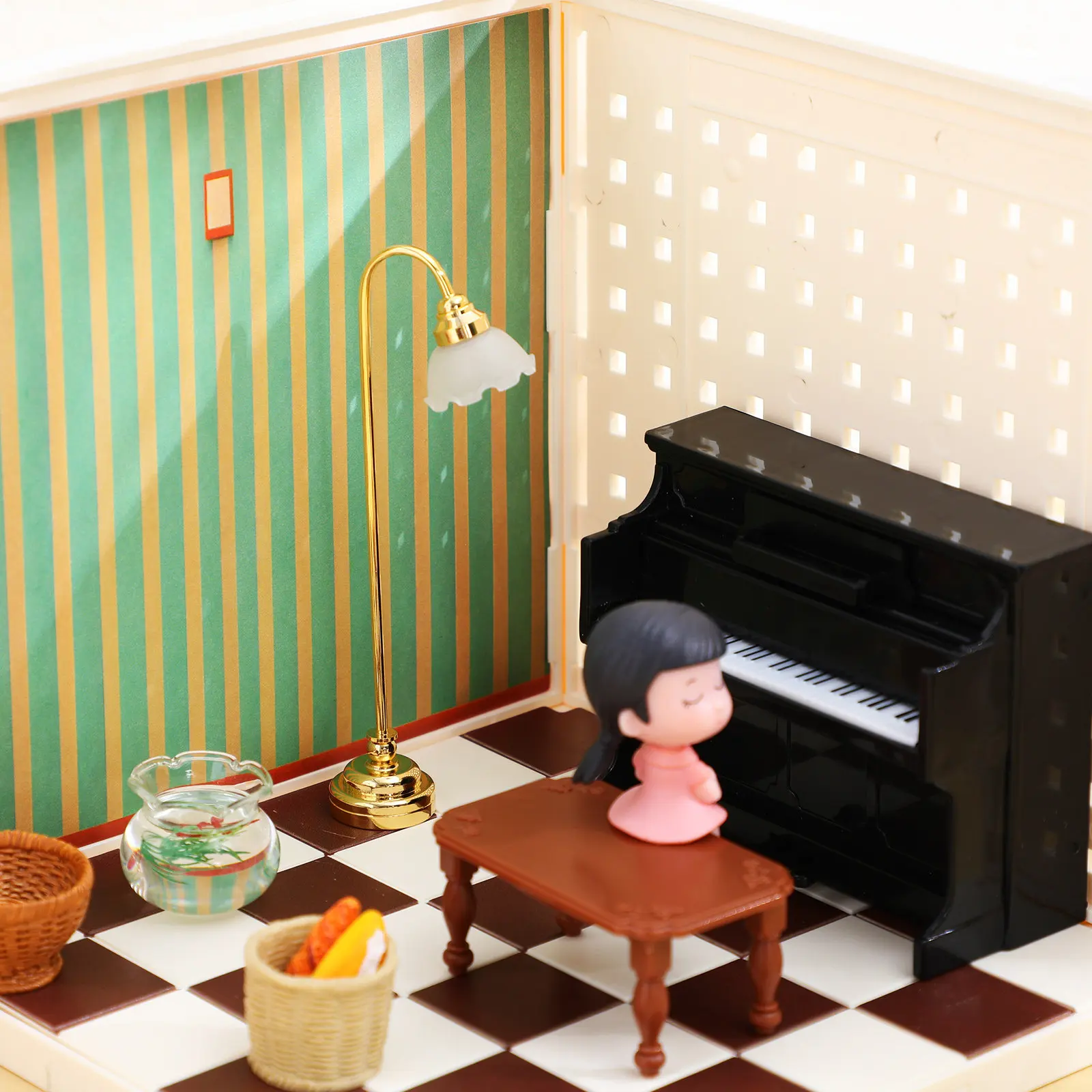 Miniature Side Table Lamp Mini House Light Decorative Micro Landscape Lighting Furniture Accessory for Room Scene
Miniature Side Table Lamp Mini House Light Decorative Micro Landscape Lighting Furniture Accessory for Room Scene