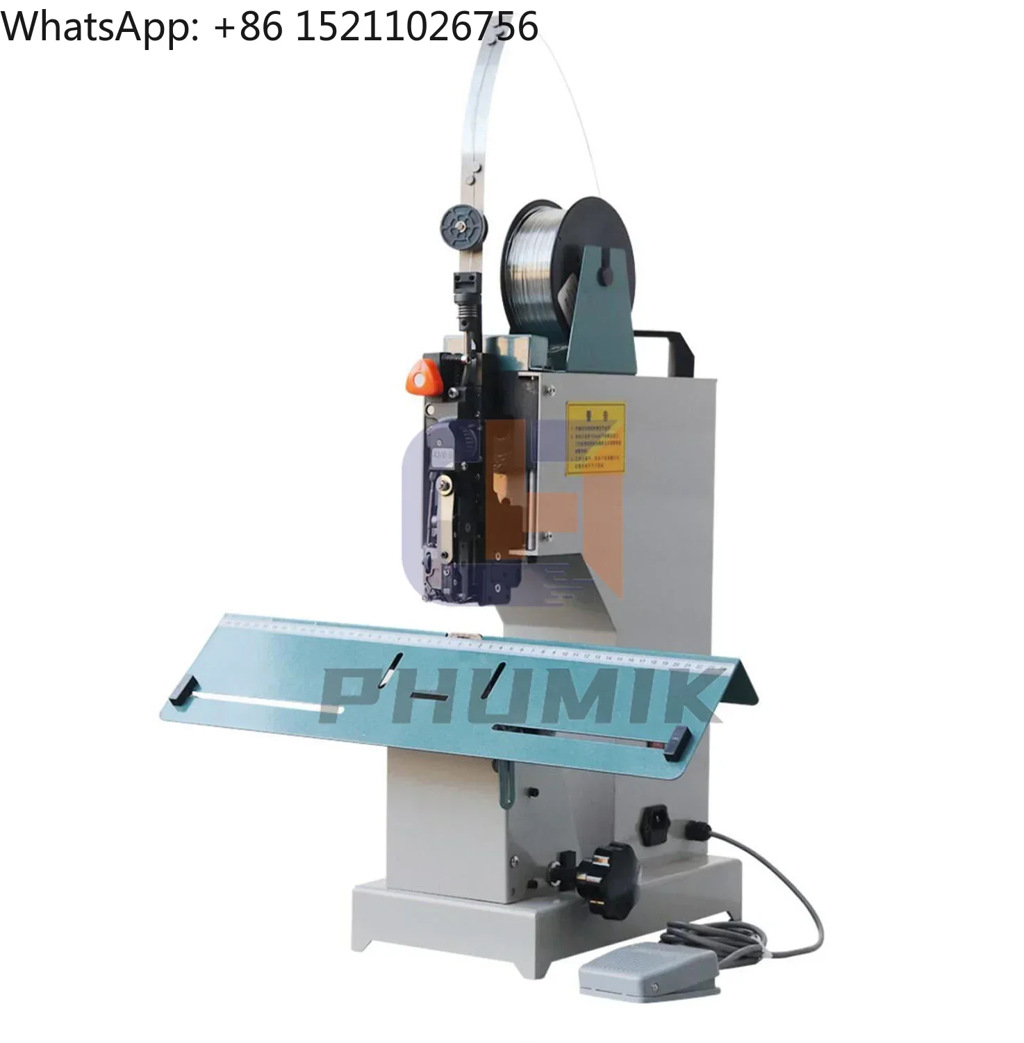CG8702 Single Head Iron Wire Stapler Electromechanical Wire Steel Roller Binding Machine Low Cost Binding Machine
CG8702 Single Head Iron Wire Stapler Electromechanical Wire Steel Roller Binding Machine Low Cost Binding Machine