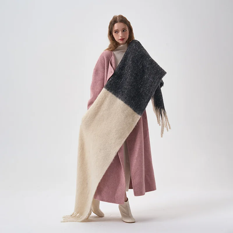 Soft Touch Plush Scarf Thickened Winter Long Woolen Shawl Student Windproof Neck Warmer Autumn Fashion Accessories in China
Soft Touch Plush Scarf Thickened Winter Long Woolen Shawl Student Windproof Neck Warmer Autumn Fashion Accessories in China