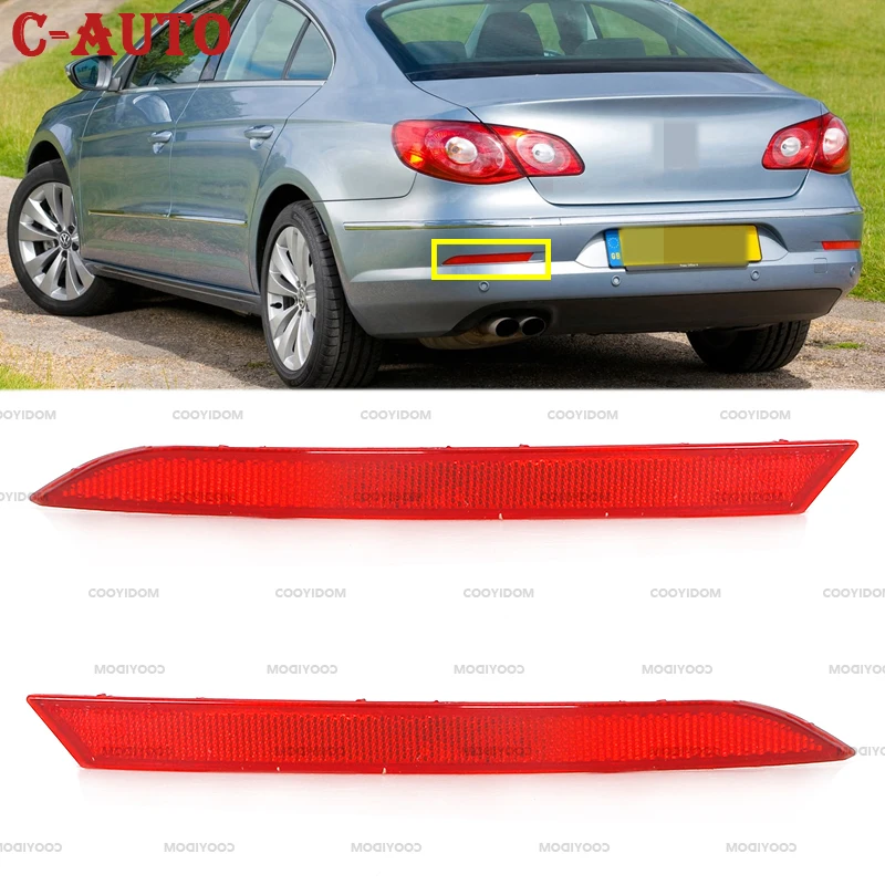 Car Rear Bumper Brake Fog Lights Parking Brake Light For VW B5 Passat CC 2008 2009 -2012 3C8945105B 3C8945106B Reflector Light
Car Rear Bumper Brake Fog Lights Parking Brake Light For VW B5 Passat CC 2008 2009 -2012 3C8945105B 3C8945106B Reflector Light