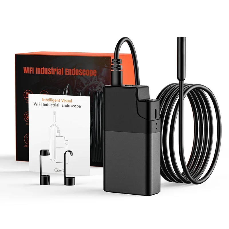 Anesok W500 Endoscope Snake wifi box Waterproof IP67 USB Endoscope 3.9/5.5/8mm Borescope for Android and iOS
Anesok W500 Endoscope Snake wifi box Waterproof IP67 USB Endoscope 3.9/5.5/8mm Borescope for Android and iOS