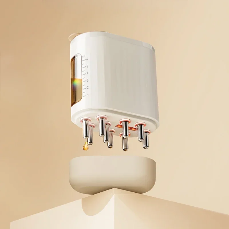 Electric scalp applicator, red light rolling ball massage hair growth liquid introduced and applied to the head
Electric scalp applicator, red light rolling ball massage hair growth liquid introduced and applied to the head