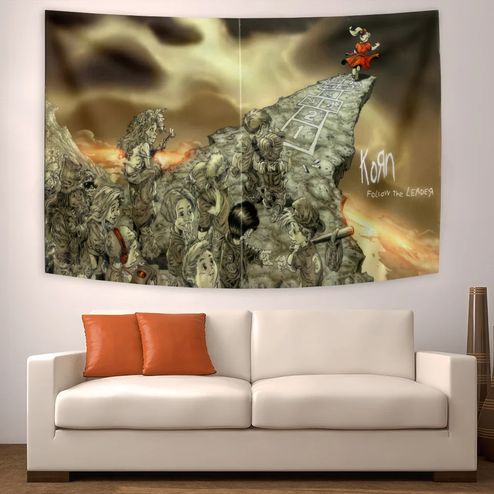 Korns Band Banner Polyester Print Art Trend Banner Decorative Tapestry For Home
Korns Band Banner Polyester Print Art Trend Banner Decorative Tapestry For Home