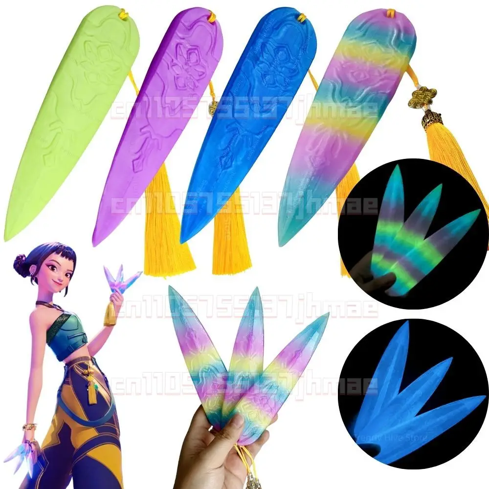 Kpop Zoey Demon Hunters Cosplay Lights Dart Weapons Roleplay Props for Girl Group Idol Halloween Carnival Costume Accessories 
Kpop Zoey Demon Hunters Cosplay Lights Dart Weapons Roleplay Props for Girl Group Idol Halloween Carnival Costume Accessories