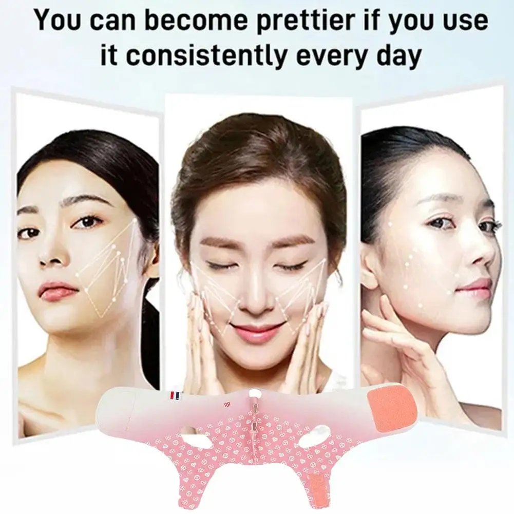 Reusable V Line lifting Mask Facial Slimming Strap Reducer Belt V Chin Up - Mask Face Face Shaped Chin Double Slimming Lift J0B8
Reusable V Line lifting Mask Facial Slimming Strap Reducer Belt V Chin Up - Mask Face Face Shaped Chin Double Slimming Lift J0B8