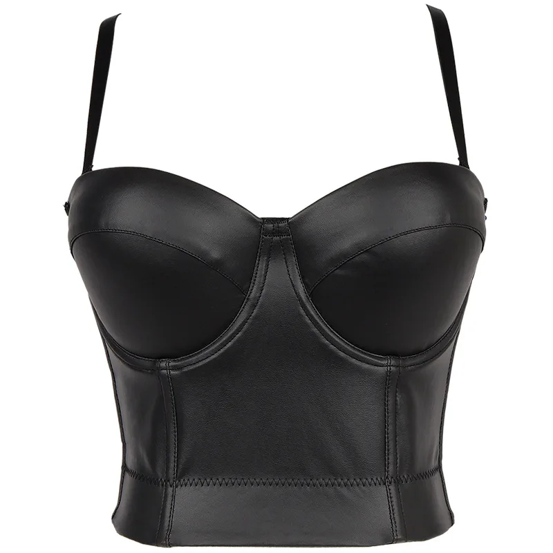 Ladies Sexy PU Leather Push Up Corset Shapewear Women Fajas Slimming Body Sculpting Clothing Partywear Crop Top Lingerie
Ladies Sexy PU Leather Push Up Corset Shapewear Women Fajas Slimming Body Sculpting Clothing Partywear Crop Top Lingerie