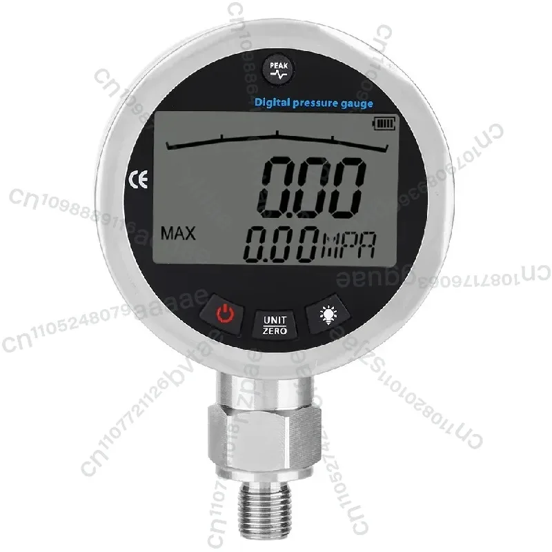 Precision 0-40mpa 5800psi Digital Hydraulic Pressure Gauge Measuring Instrument Tester Meter With G1/4 Connector Digital Manomet
Precision 0-40mpa 5800psi Digital Hydraulic Pressure Gauge Measuring Instrument Tester Meter With G1/4 Connector Digital Manomet