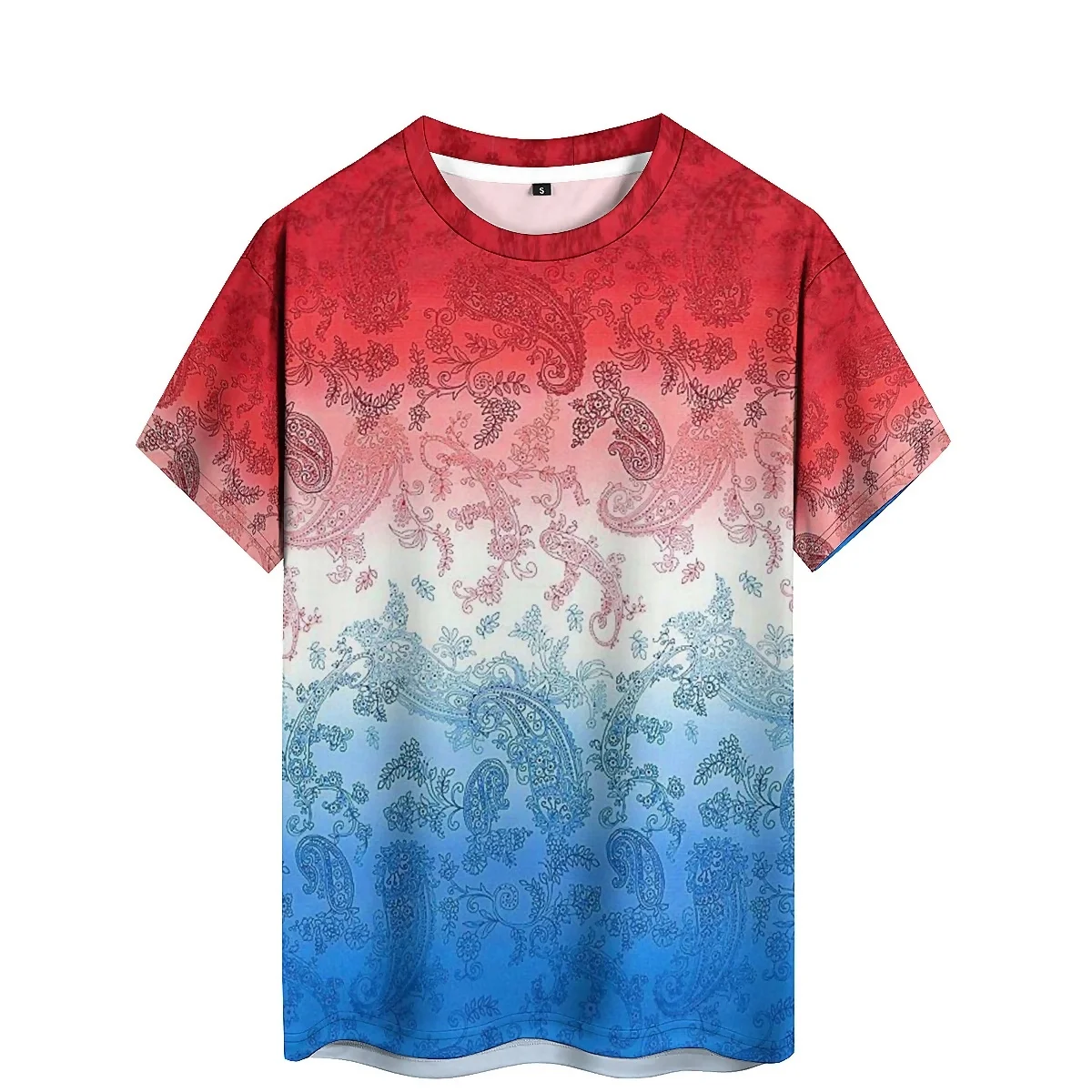 New 3D Colorful Men's 3D Printed Short-Sleeve T-Shirt - Men's Full-Body Print Top
New 3D Colorful Men's 3D Printed Short-Sleeve T-Shirt - Men's Full-Body Print Top