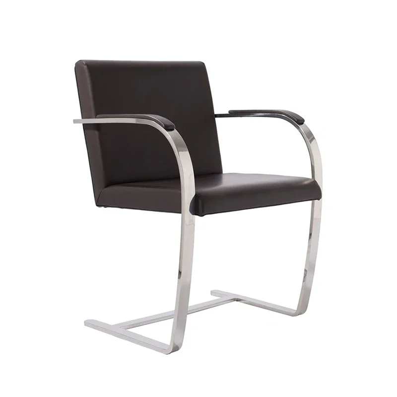 Simple dining room chair, living room, bedroom study chair, designer single chair, stainless steel fabric lounge chair
Simple dining room chair, living room, bedroom study chair, designer single chair, stainless steel fabric lounge chair
