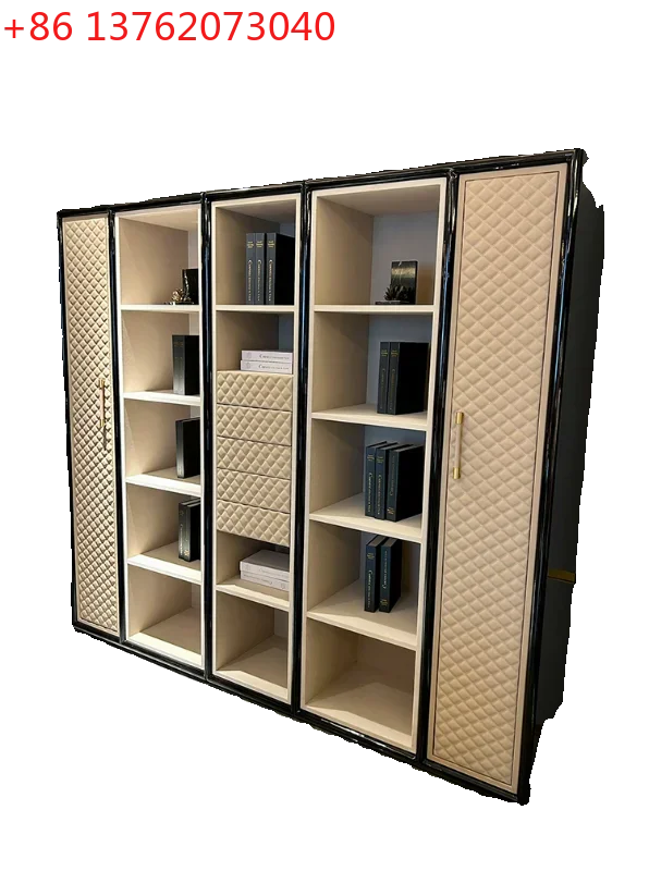 Italian light luxury shelf wine cabinet, luxury villa high-end model room furniture
Italian light luxury shelf wine cabinet, luxury villa high-end model room furniture