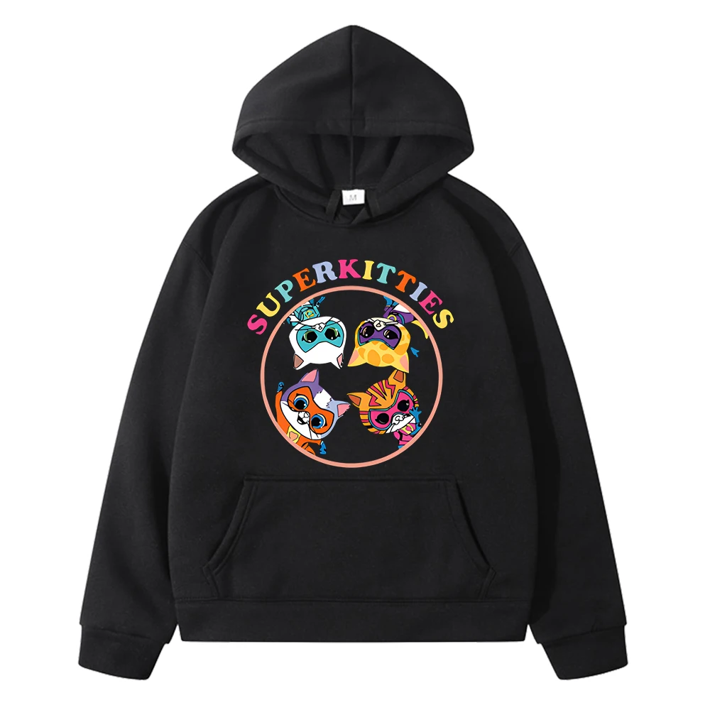 SuperKitties Print Hoodies Autumn Sweatshirt Fleece pullover anime hoodie y2k sudadera boy girl clothes Kawaii Children clothing
SuperKitties Print Hoodies Autumn Sweatshirt Fleece pullover anime hoodie y2k sudadera boy girl clothes Kawaii Children clothing