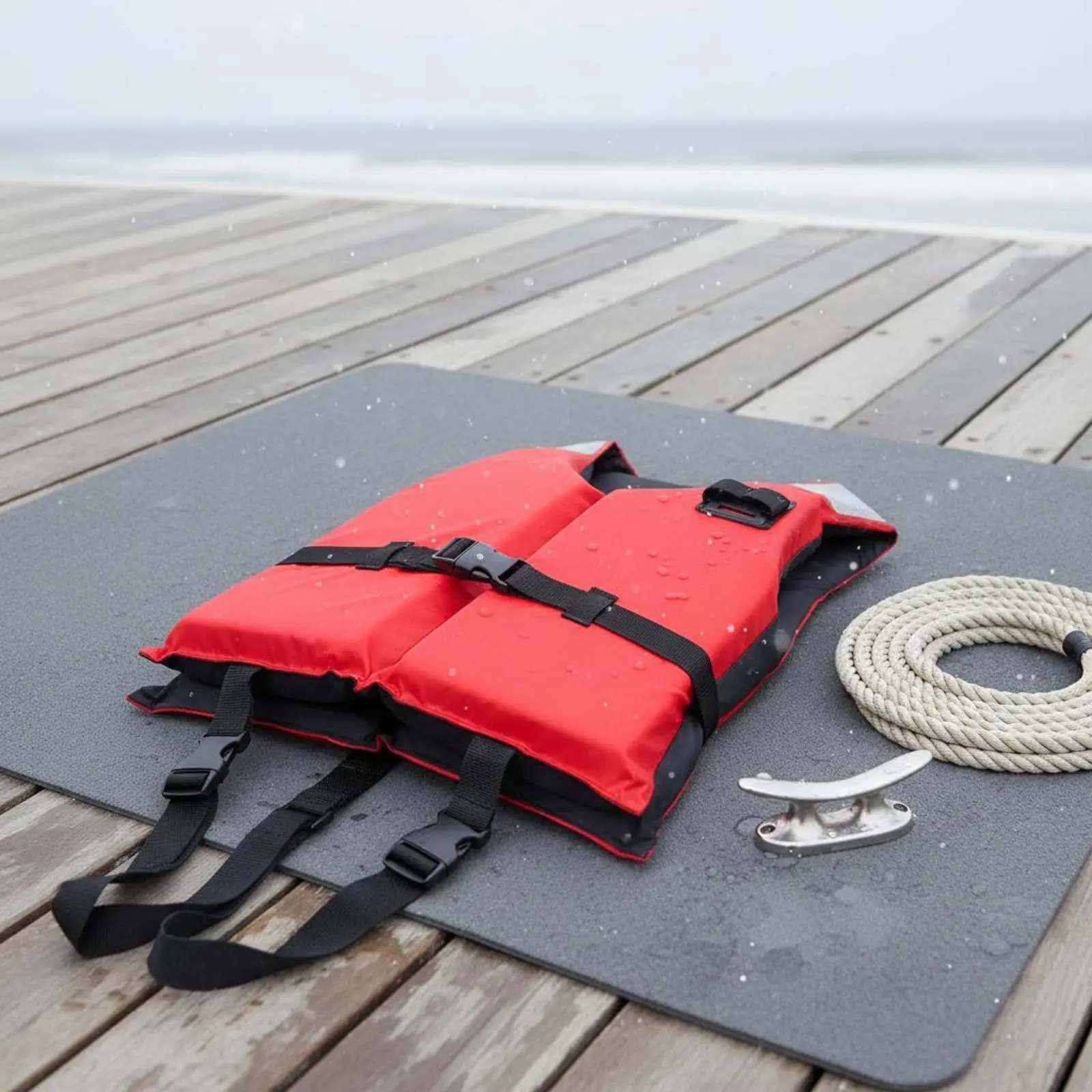 Full-Size Flotation Device Reflective Strips High Buoyancy Survival Vest Fishing Safety Vest Quick-Detach Buckle Lightweight
Full-Size Flotation Device Reflective Strips High Buoyancy Survival Vest Fishing Safety Vest Quick-Detach Buckle Lightweight