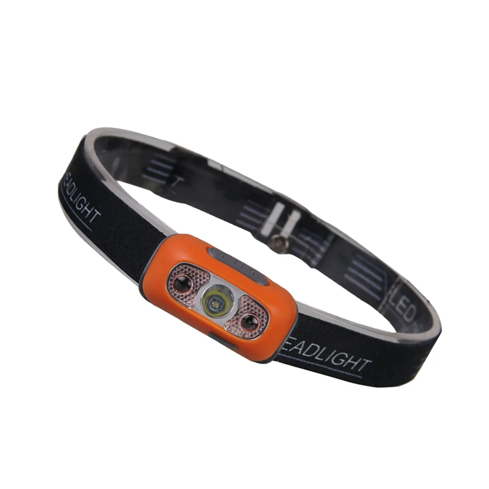 Mini USB Rechargeable LED Headlamp Orange Motion Sensor Headlight for Camping Running Hiking Fishing Outdoor Sports Torch Lamp
Mini USB Rechargeable LED Headlamp Orange Motion Sensor Headlight for Camping Running Hiking Fishing Outdoor Sports Torch Lamp