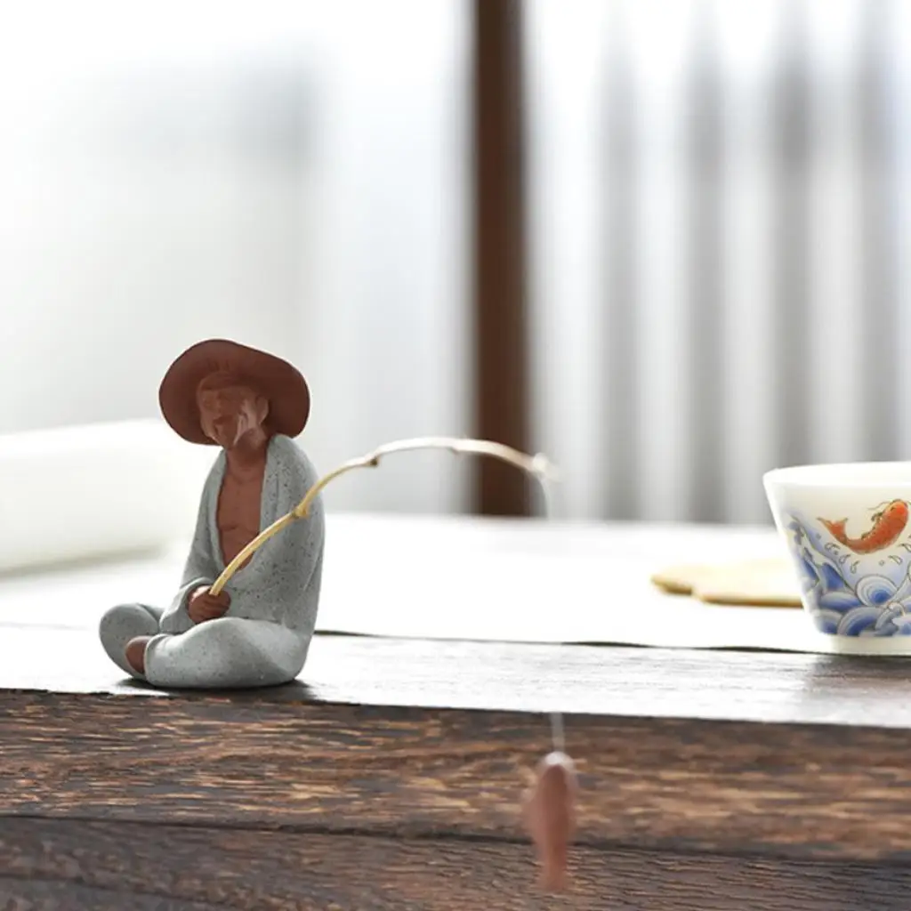 Zen Style Tea Pet Figurine Character Tea Tray Tabletop Ornaments Statue
Zen Style Tea Pet Figurine Character Tea Tray Tabletop Ornaments Statue