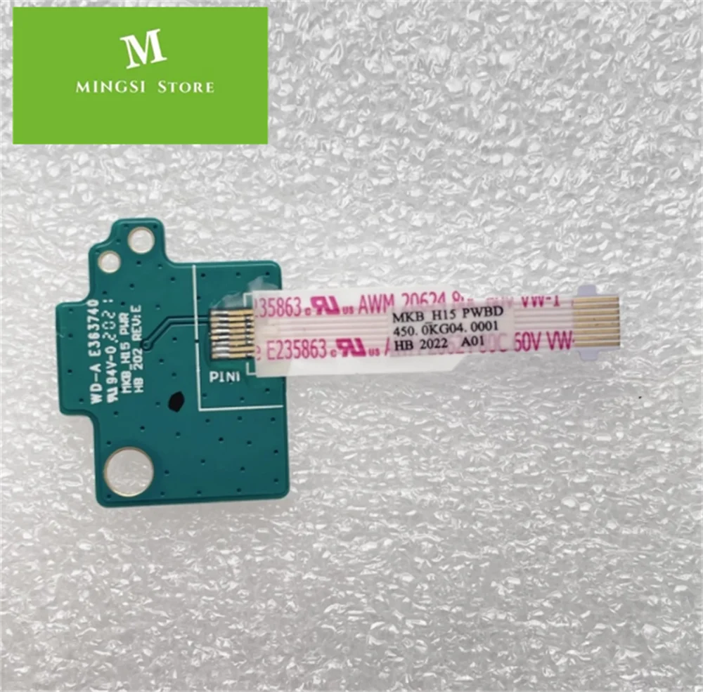 ДЛЯ Dell Vostro Inspiron 7500 7501 Плата кнопки питания с кабелем 450.0KG04.0001
ДЛЯ Dell Vostro Inspiron 7500 7501 Плата кнопки питания с кабелем 450.0KG04.0001