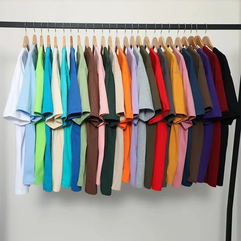 Summer Oversized Men's T-shirt New Fashion Solid Color Round Neck Short Sleeve T Shirt Street Hip-hop Cotton Loose Tops
Summer Oversized Men's T-shirt New Fashion Solid Color Round Neck Short Sleeve T Shirt Street Hip-hop Cotton Loose Tops