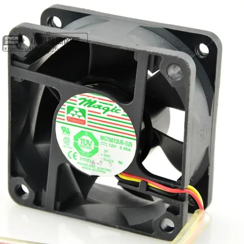 New Cooler Fan For MAGIC MGT6012UB-025 12V 0.35A 6025 Double Ball Cooling Fan 60×60×25MM
New Cooler Fan For MAGIC MGT6012UB-025 12V 0.35A 6025 Double Ball Cooling Fan 60×60×25MM