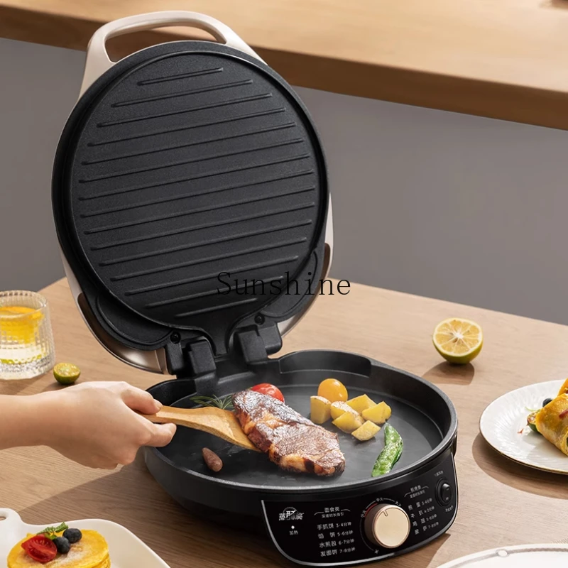 Household double-sided heated pancake pan pancake deepened and enlarged electric cake stall
Household double-sided heated pancake pan pancake deepened and enlarged electric cake stall