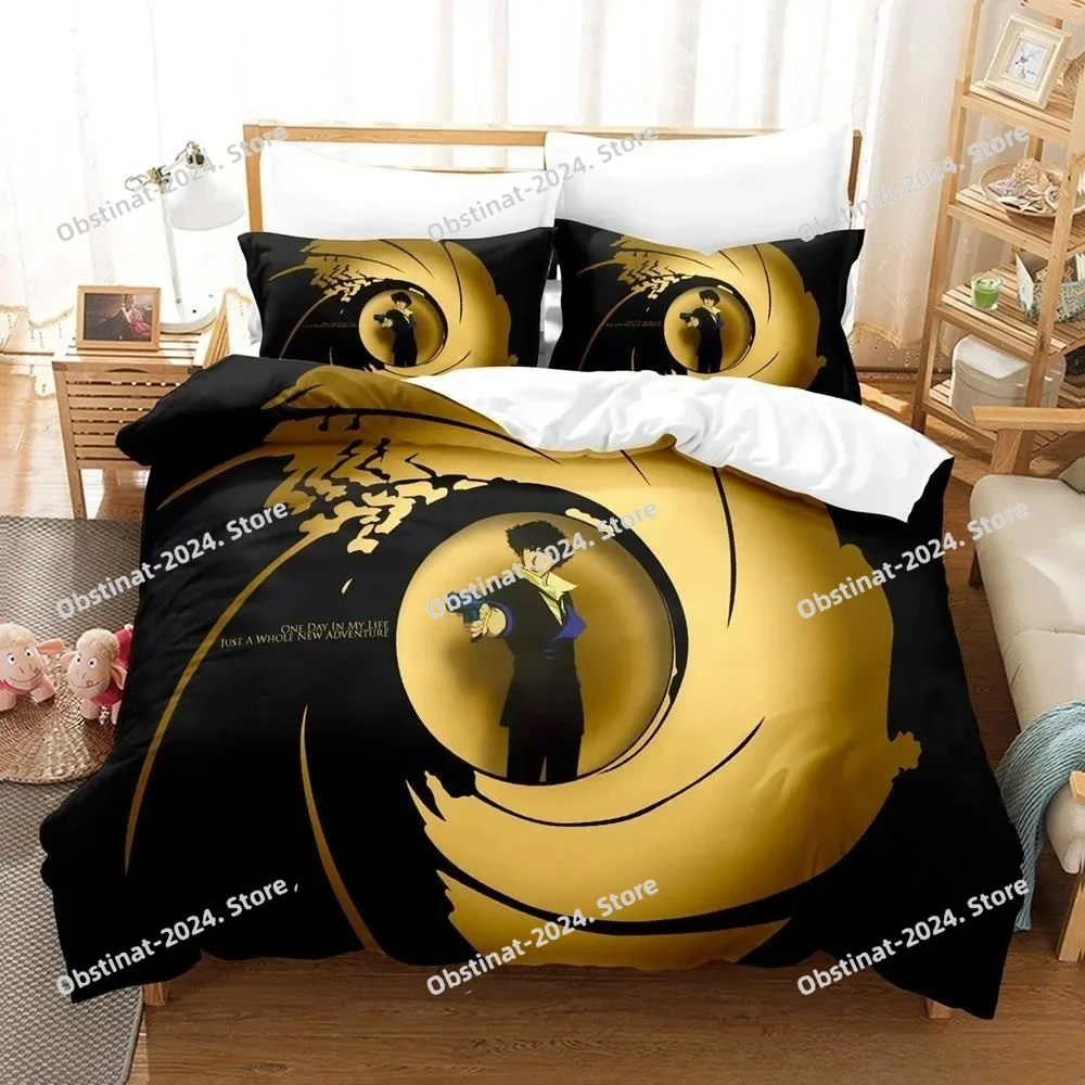 Fashion 3D Game Cowboy Bebop Bedding Set Printed Duvet Cover Pillowcase Single Double Style Queen King Size Sets
Fashion 3D Game Cowboy Bebop Bedding Set Printed Duvet Cover Pillowcase Single Double Style Queen King Size Sets