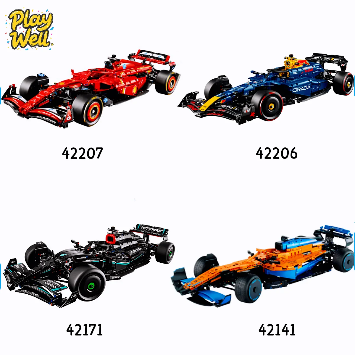 1 New 2025 Technical MOC 42207 42206 42171 42141 Sport Racing Car City SuperCar Building Block Model for Children Gifts for Kids
1 New 2025 Technical MOC 42207 42206 42171 42141 Sport Racing Car City SuperCar Building Block Model for Children Gifts for Kids