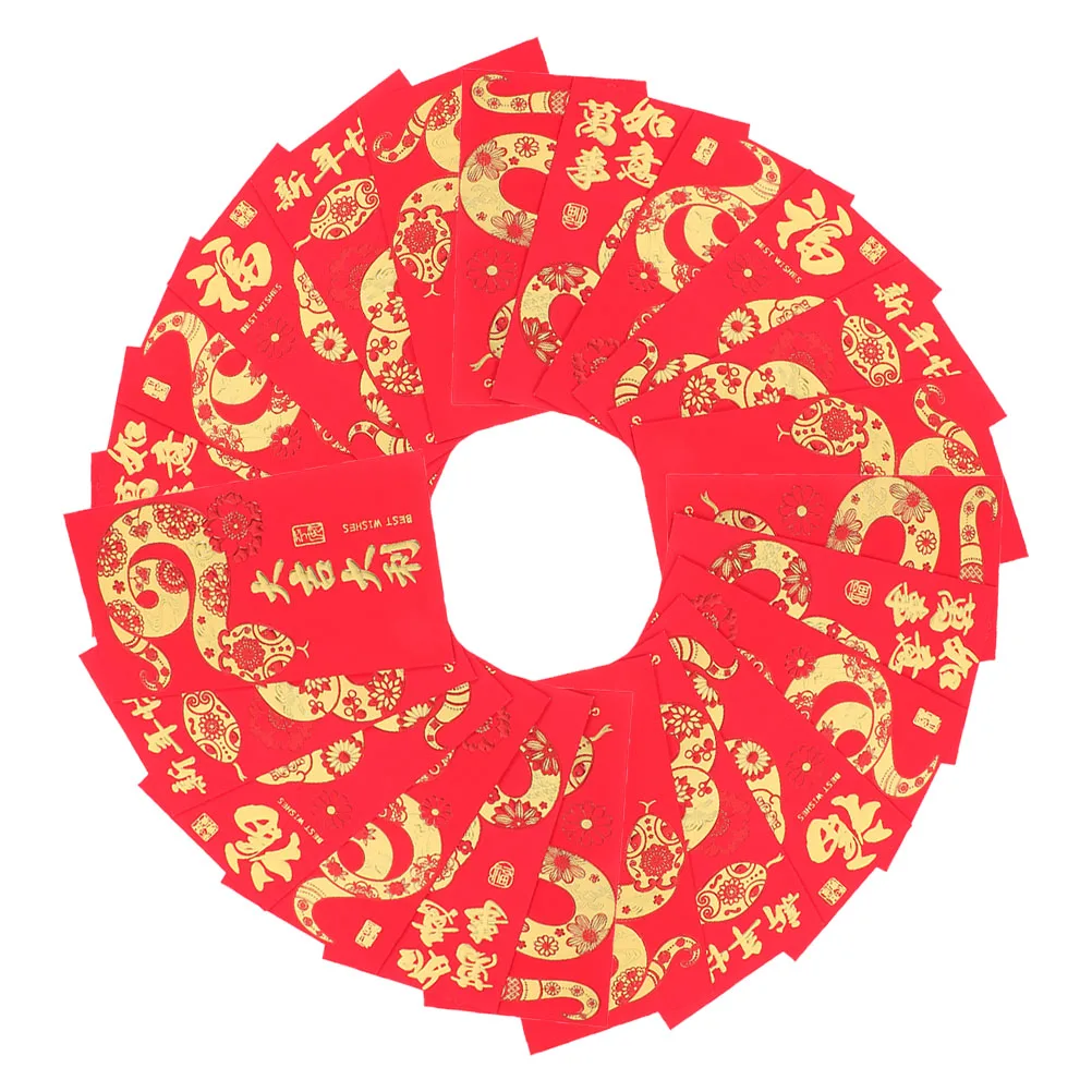 60 Pcs Year of The Snake Red Envelope Cash Envelopes Pouch Cartoon Money Bags Paper Chinese Decorations Miss New 2025 Pocket
60 Pcs Year of The Snake Red Envelope Cash Envelopes Pouch Cartoon Money Bags Paper Chinese Decorations Miss New 2025 Pocket