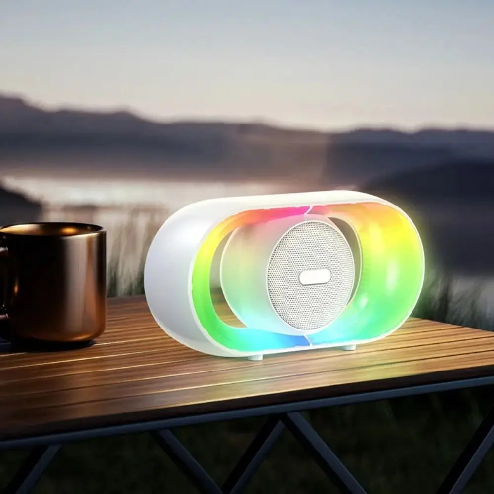 Многофункциональный с RGB-подсветкой RGB Bluetooth-динамик U8 Магнитный беспроводной звуковой ящик Высокое качество звука Портативный сабвуфер для вечеринки 
Многофункциональный с RGB-подсветкой RGB Bluetooth-динамик U8 Магнитный беспроводной звуковой ящик Высокое качество звука Портативный сабвуфер для вечеринки
