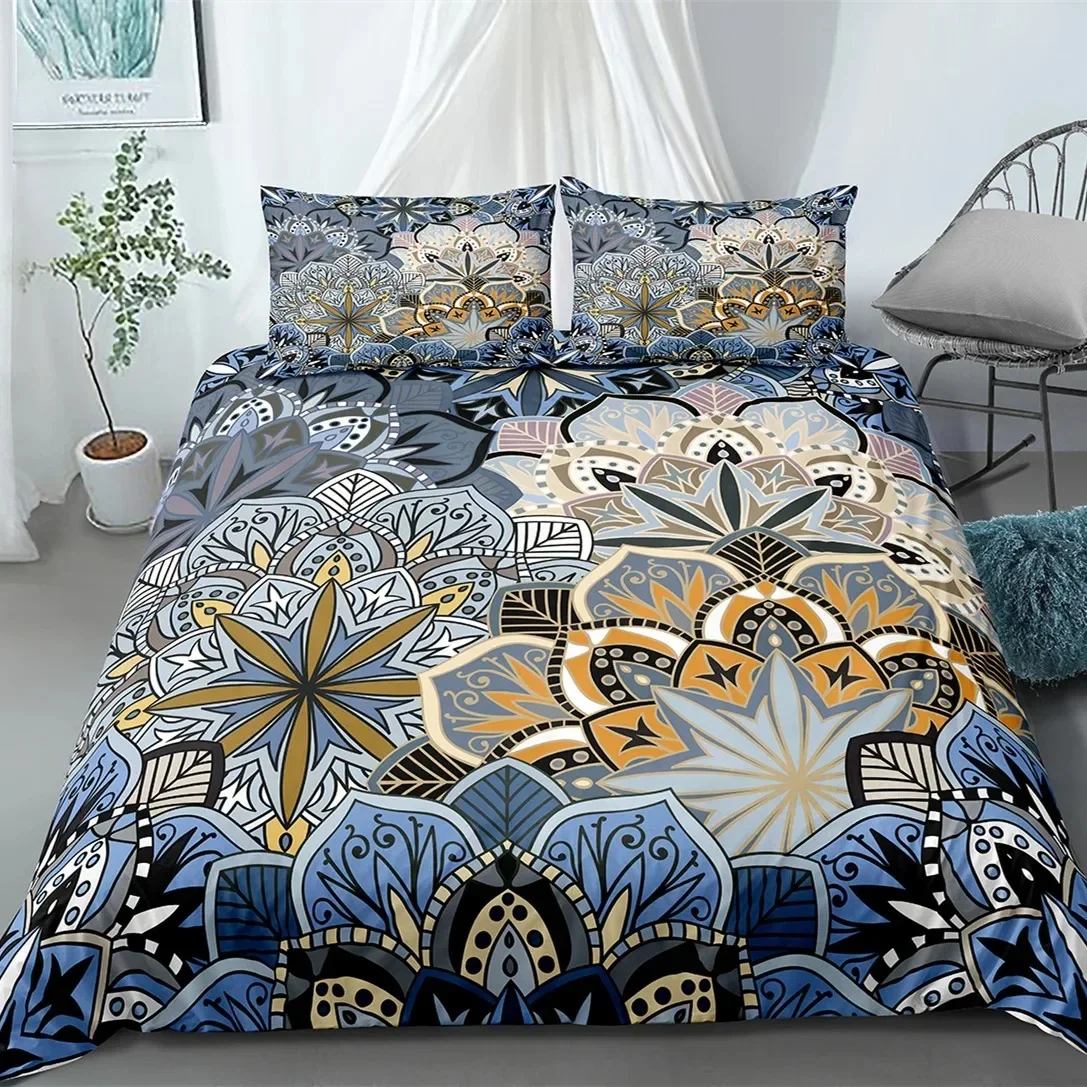 Luxury Boho Mandala Duvet Cover Set Bohemian Bedding Sets Mandala Print Comforter Cover King Size Double Bed Set Quilt Cover
Luxury Boho Mandala Duvet Cover Set Bohemian Bedding Sets Mandala Print Comforter Cover King Size Double Bed Set Quilt Cover