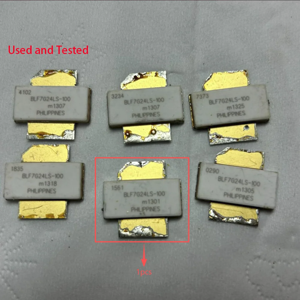 1pcs BLF7G24LS-100 100W LDMOS power transistor for base station applications at frequencies from 2300MHz to 2400MHz
1pcs BLF7G24LS-100 100W LDMOS power transistor for base station applications at frequencies from 2300MHz to 2400MHz