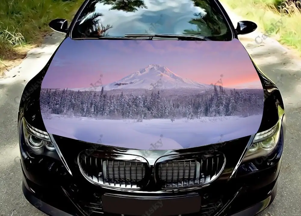 Snow mountain scenery Car Hood Decal Self-Adhesive Paint Suitable for SUV Wrap Truck Graphic Car Engine Vinyl Sticker
Snow mountain scenery Car Hood Decal Self-Adhesive Paint Suitable for SUV Wrap Truck Graphic Car Engine Vinyl Sticker