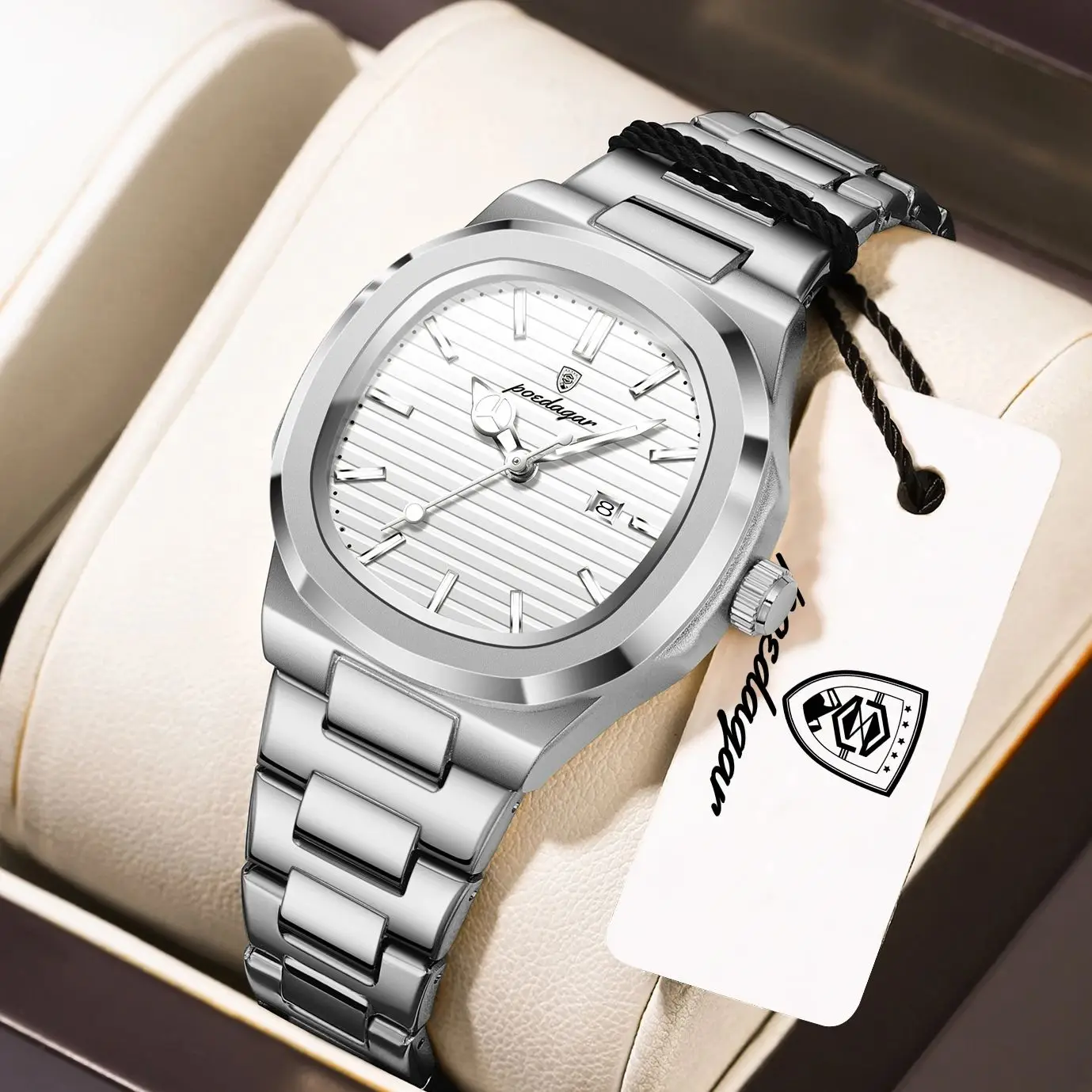 POEDAGAR Elegant Women's Watch Waterproof Luminous Date Fashion Ladies Wristwatch Stainless Steel Quartz Watches For Woman Reloj
POEDAGAR Elegant Women's Watch Waterproof Luminous Date Fashion Ladies Wristwatch Stainless Steel Quartz Watches For Woman Reloj