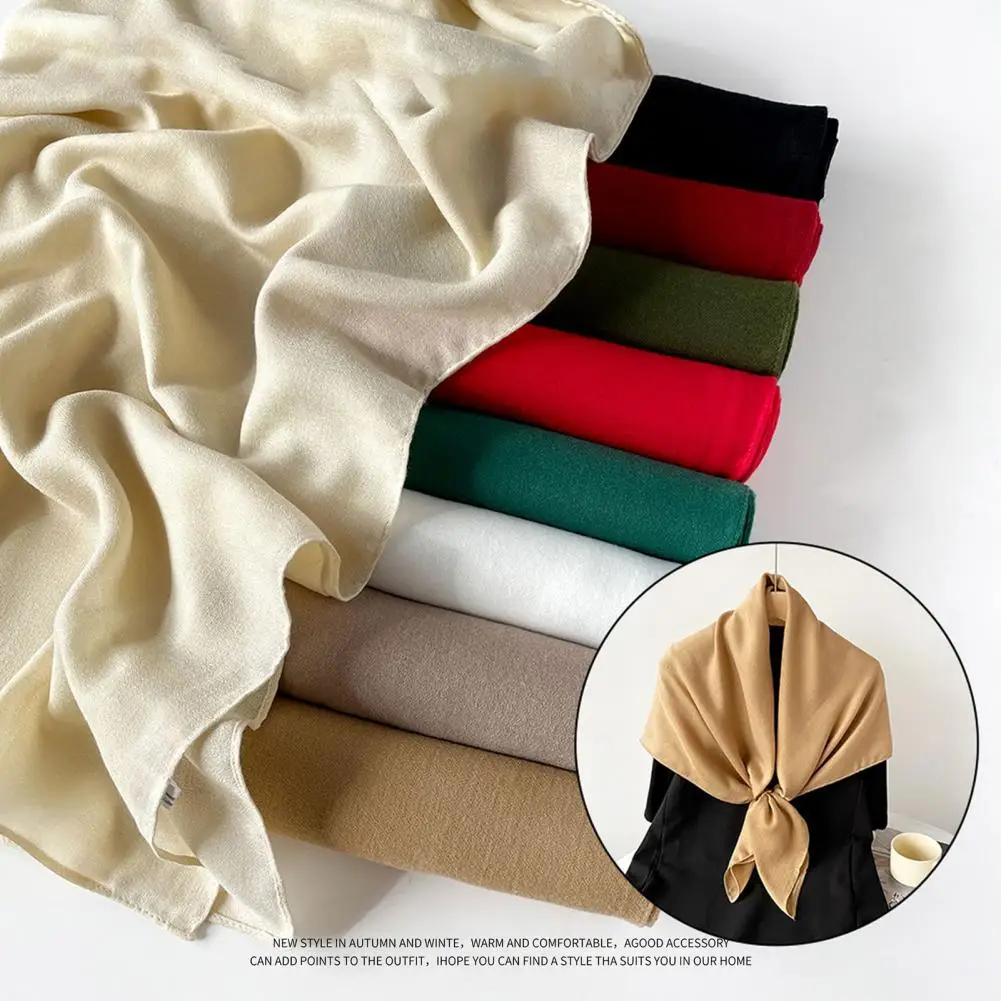 Solid Color Shawl Elegant Faux Silk Scarf Collection Solid Color Thin Women's Shawl Lightweight Beach Wrap Soft Long for Travel
Solid Color Shawl Elegant Faux Silk Scarf Collection Solid Color Thin Women's Shawl Lightweight Beach Wrap Soft Long for Travel