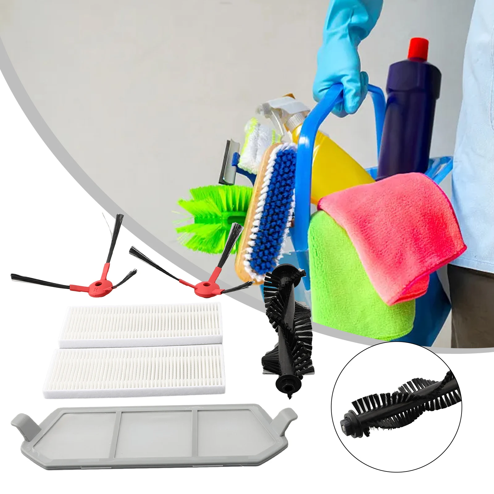 P10 Robotic Vacuum Cleaner Replacement Tools with Roller Brush Side Brushes and Filters for Better Performance
P10 Robotic Vacuum Cleaner Replacement Tools with Roller Brush Side Brushes and Filters for Better Performance