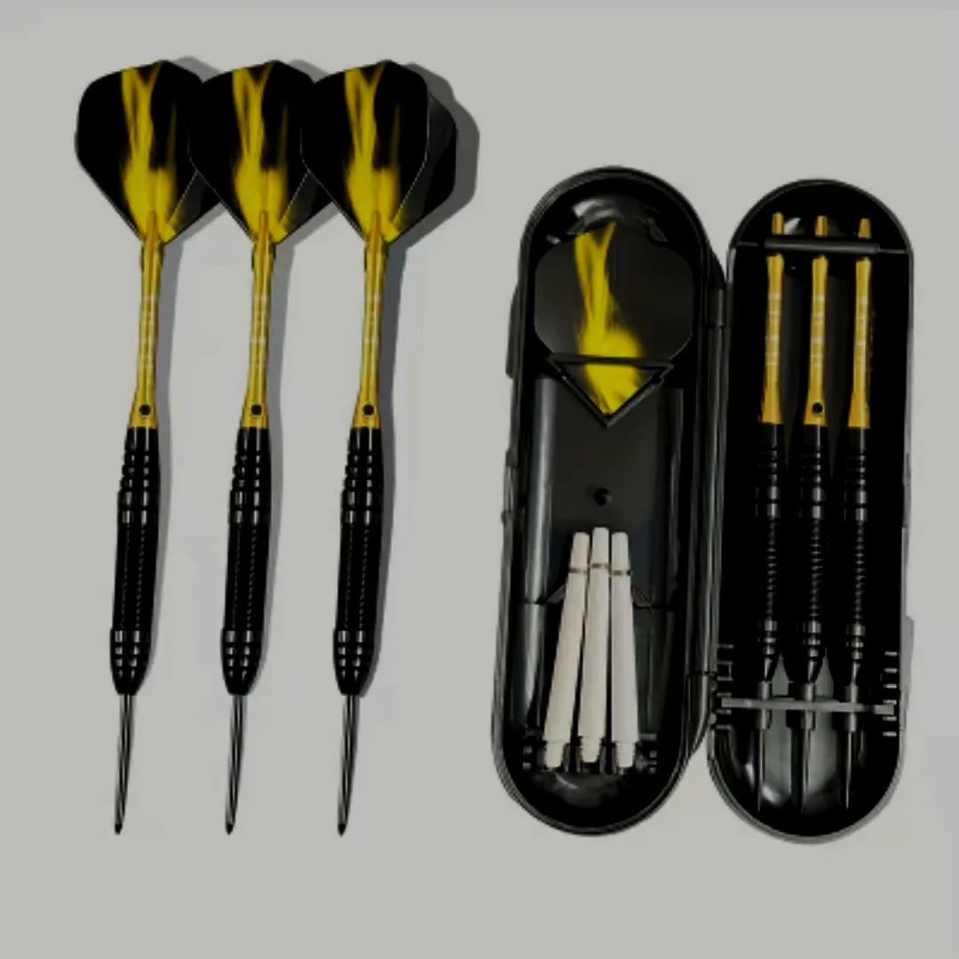 Профессиональные дротики 22 г со стальным наконечником для игры в дартс на открытом воздухе, аксессуары для начинающих игроков
Профессиональные дротики 22 г со стальным наконечником для игры в дартс на открытом воздухе, аксессуары для начинающих игроков