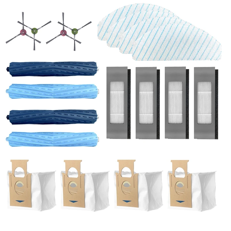 Аксессуары для робота-уборщика Ecovacs T9, основная щетка POWER MAX AIVI, роликовая щетка, фильтр, боковая щетка, моющаяся Швабра
Аксессуары для робота-уборщика Ecovacs T9, основная щетка POWER MAX AIVI, роликовая щетка, фильтр, боковая щетка, моющаяся Швабра