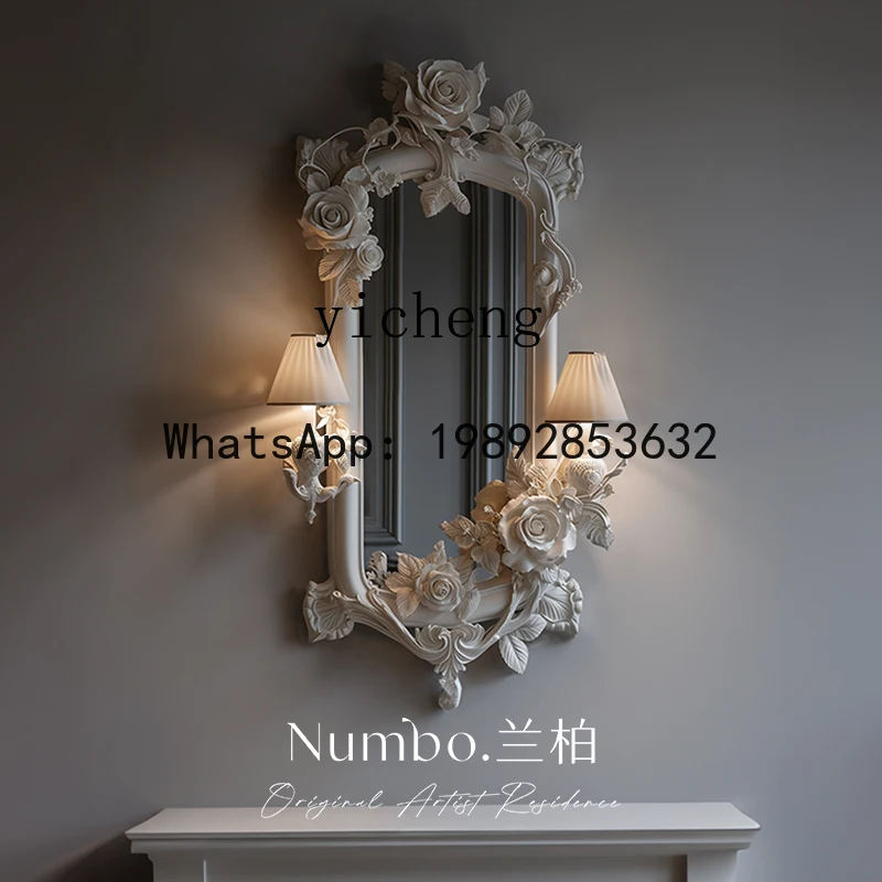 X7 French Carved Half-Length Mirror European Style Living Room Fireplace Decorative Mirror Beauty Salon Makeup Mirror
X7 French Carved Half-Length Mirror European Style Living Room Fireplace Decorative Mirror Beauty Salon Makeup Mirror
