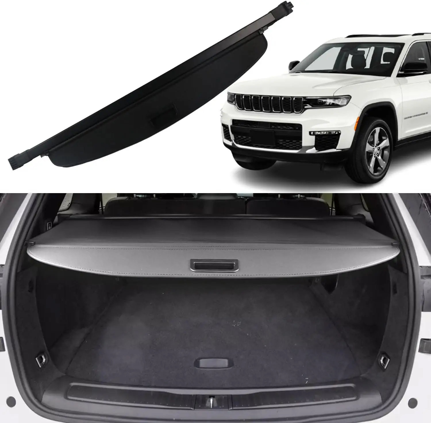 Защитный чехол для багажника Jeep Grand Cherokee 2022-2024 (2 Row WL) - Сетка-шторка, черный
Защитный чехол для багажника Jeep Grand Cherokee 2022-2024 (2 Row WL) - Сетка-шторка, черный