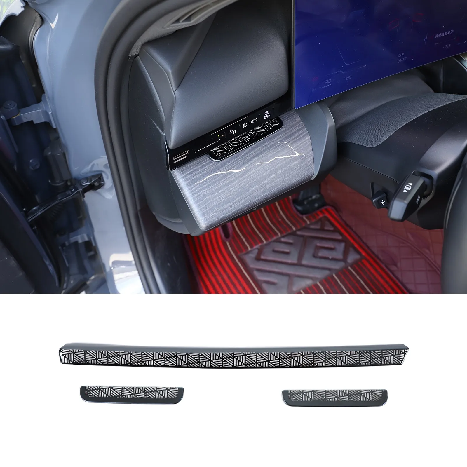 Stainless Steel Car Central Control Air Outlet Frame Protective Cover Trim For BMW 5 Series I5 G60 G61 G68 2024 Accessories
Stainless Steel Car Central Control Air Outlet Frame Protective Cover Trim For BMW 5 Series I5 G60 G61 G68 2024 Accessories