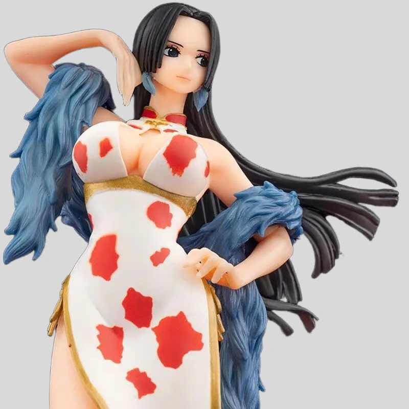 23cm Japanese Anime One Piece Figurine Cheongsam Boa Hancock Figure Pvc Model Toy Doll Collection Cartoon Ornament Children Gift
23cm Japanese Anime One Piece Figurine Cheongsam Boa Hancock Figure Pvc Model Toy Doll Collection Cartoon Ornament Children Gift