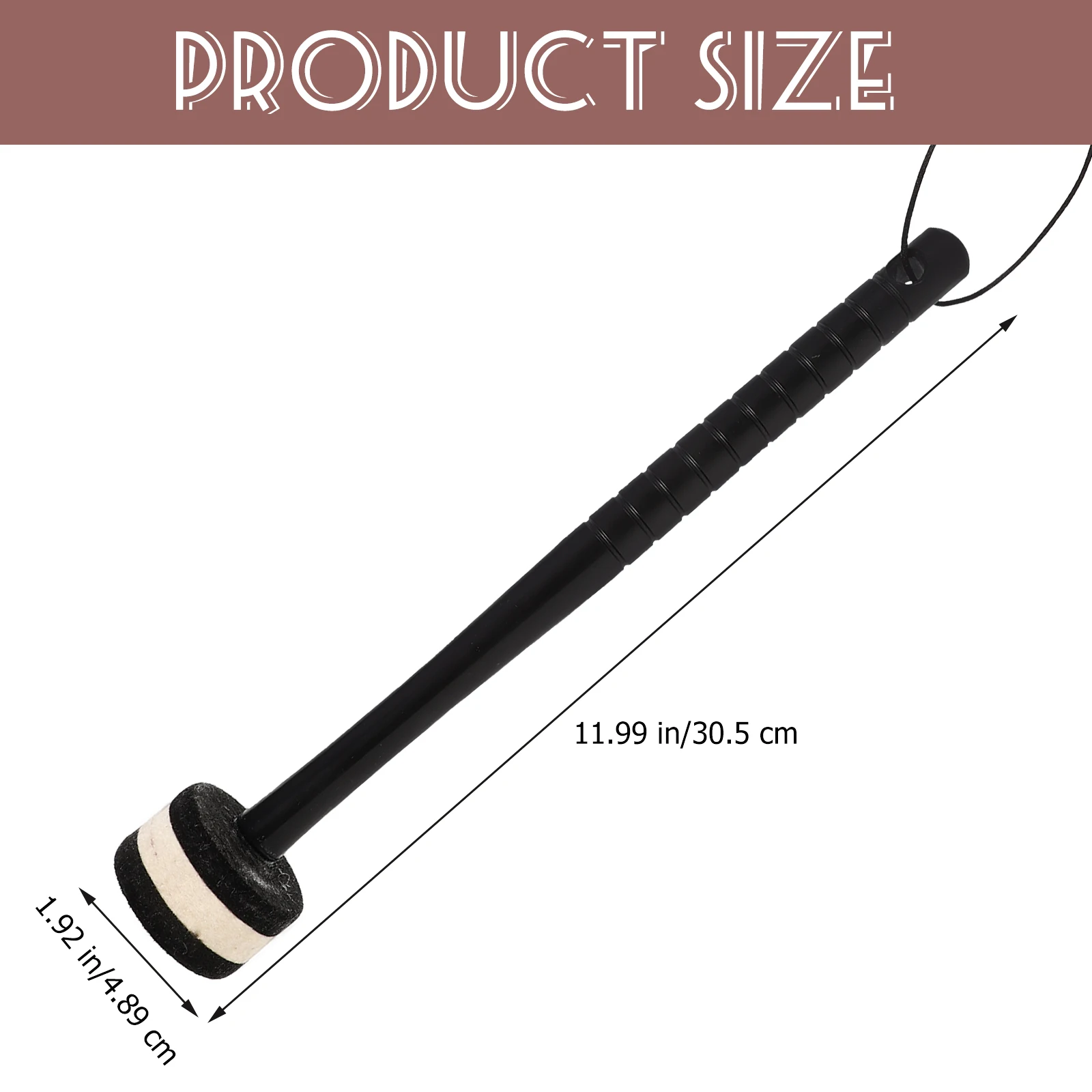 1 Pair Bass Mallet Well-Made Musical Drumstick Premium Durable Lightweight Percussion Instrument Part Performance Drumsticks
1 Pair Bass Mallet Well-Made Musical Drumstick Premium Durable Lightweight Percussion Instrument Part Performance Drumsticks