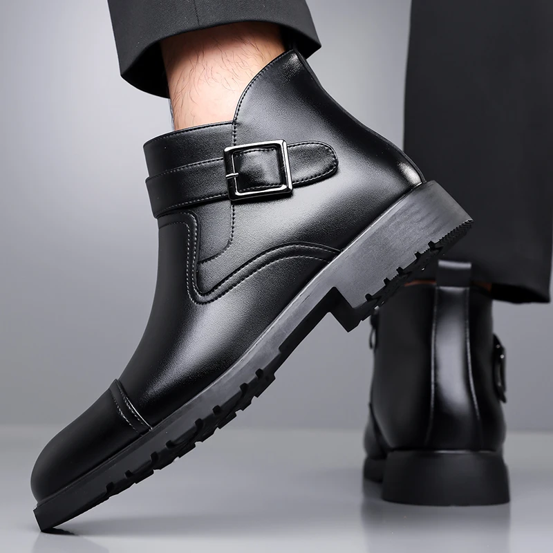 Мужские модные ботинки челси для свадебных торжеств, черные и коричневые дизайнерские ковбойские ботинки из мягкой кожи, весенне-осенние стильные ботинки до щиколотки для мужчин
Мужские модные ботинки челси для свадебных торжеств, черные и коричневые дизайнерские ковбойские ботинки из мягкой кожи, весенне-осенние стильные ботинки до щиколотки для мужчин