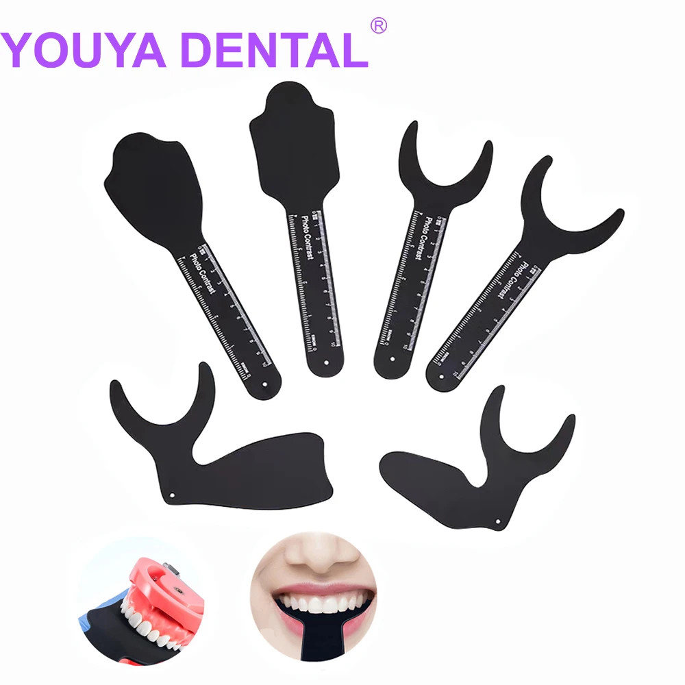 6Pcs Dental Photo Contrast Black Background Board Orthodontic Photo Image Contrast Board Oral Cheek Plate with Scale Mark Autocl
6Pcs Dental Photo Contrast Black Background Board Orthodontic Photo Image Contrast Board Oral Cheek Plate with Scale Mark Autocl