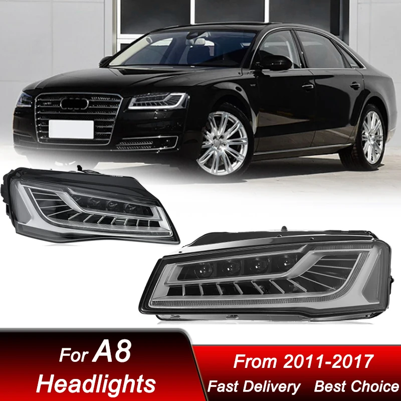 Hot Car Led Headlights For Audi A8 A8L 11-17 Upgrade matrix style full LED HEAD LAMP Assembly Projector Lens Accessories Kit
Hot Car Led Headlights For Audi A8 A8L 11-17 Upgrade matrix style full LED HEAD LAMP Assembly Projector Lens Accessories Kit