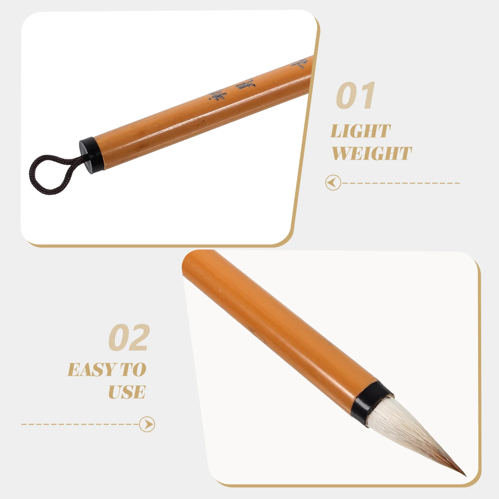 Small Calligraphy Brushes Green Bamboo Holder for Beginners Students Writing Painting Tools Practice Chinese Characters Art
Small Calligraphy Brushes Green Bamboo Holder for Beginners Students Writing Painting Tools Practice Chinese Characters Art