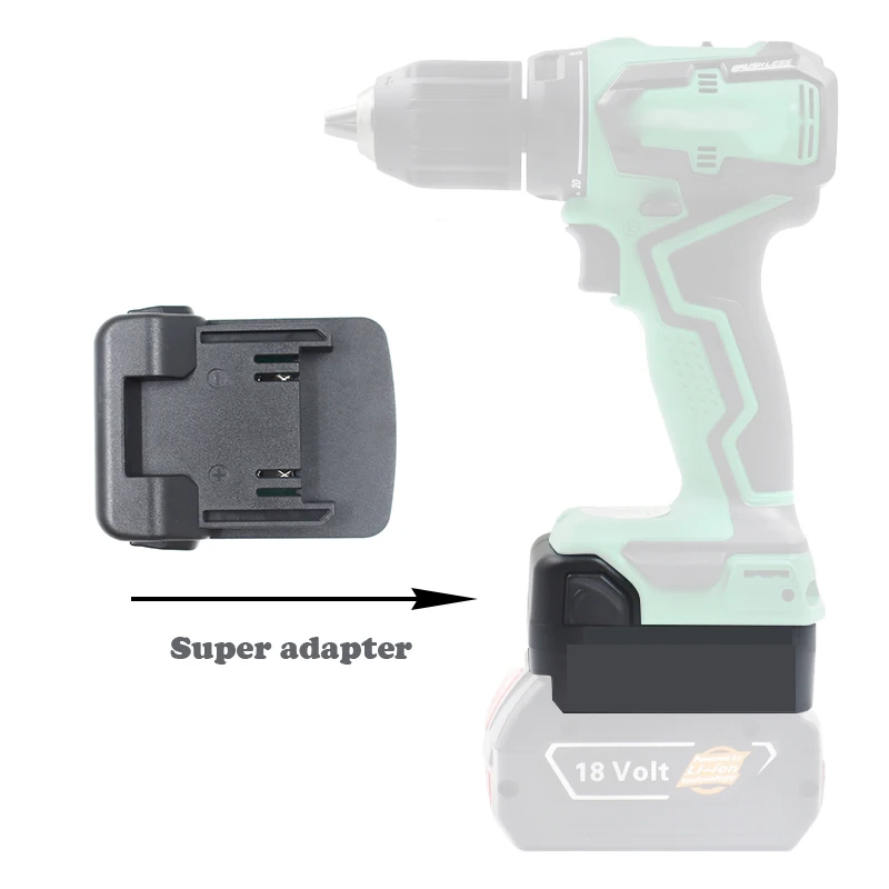 Battery adaptor for Bosch 18V battery convert to Hitachi Hikoki 18V tool use
Battery adaptor for Bosch 18V battery convert to Hitachi Hikoki 18V tool use