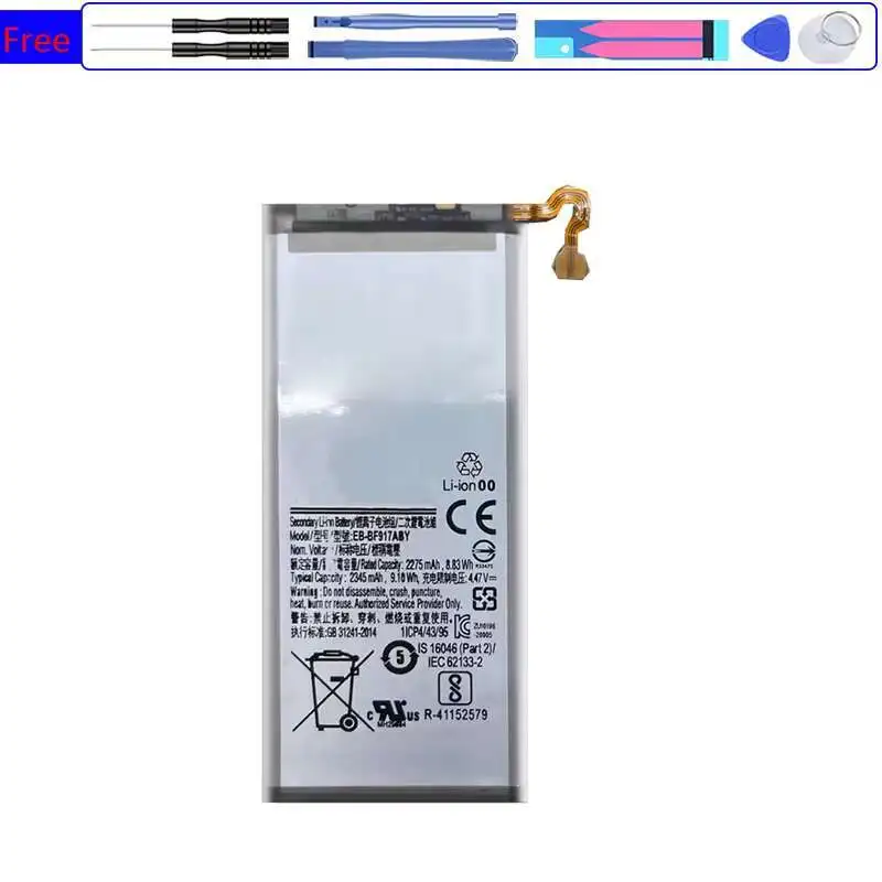 EB-BF917ABY для Samsung Galaxy Z Fold 2 Fold2 5G SM-F916 Сменный аккумулятор премиум-класса для мобильного телефона 2275 мАч
EB-BF917ABY для Samsung Galaxy Z Fold 2 Fold2 5G SM-F916 Сменный аккумулятор премиум-класса для мобильного телефона 2275 мАч