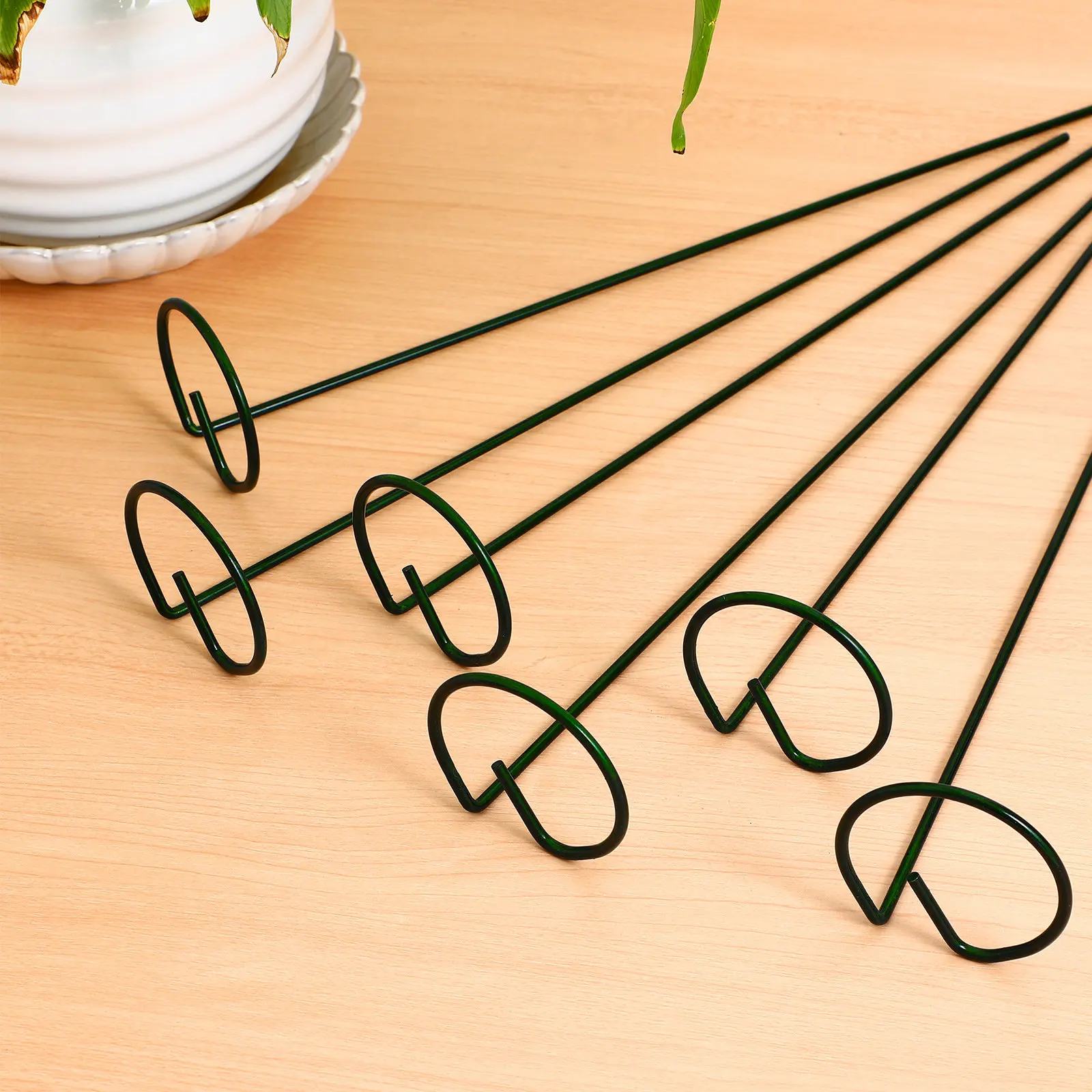 6Pcs Plant Support Stakes Sturdy Metal Stem Support Poles for Garden Potted Plants Climbing Trellis Outdoor Plant Brackets
6Pcs Plant Support Stakes Sturdy Metal Stem Support Poles for Garden Potted Plants Climbing Trellis Outdoor Plant Brackets