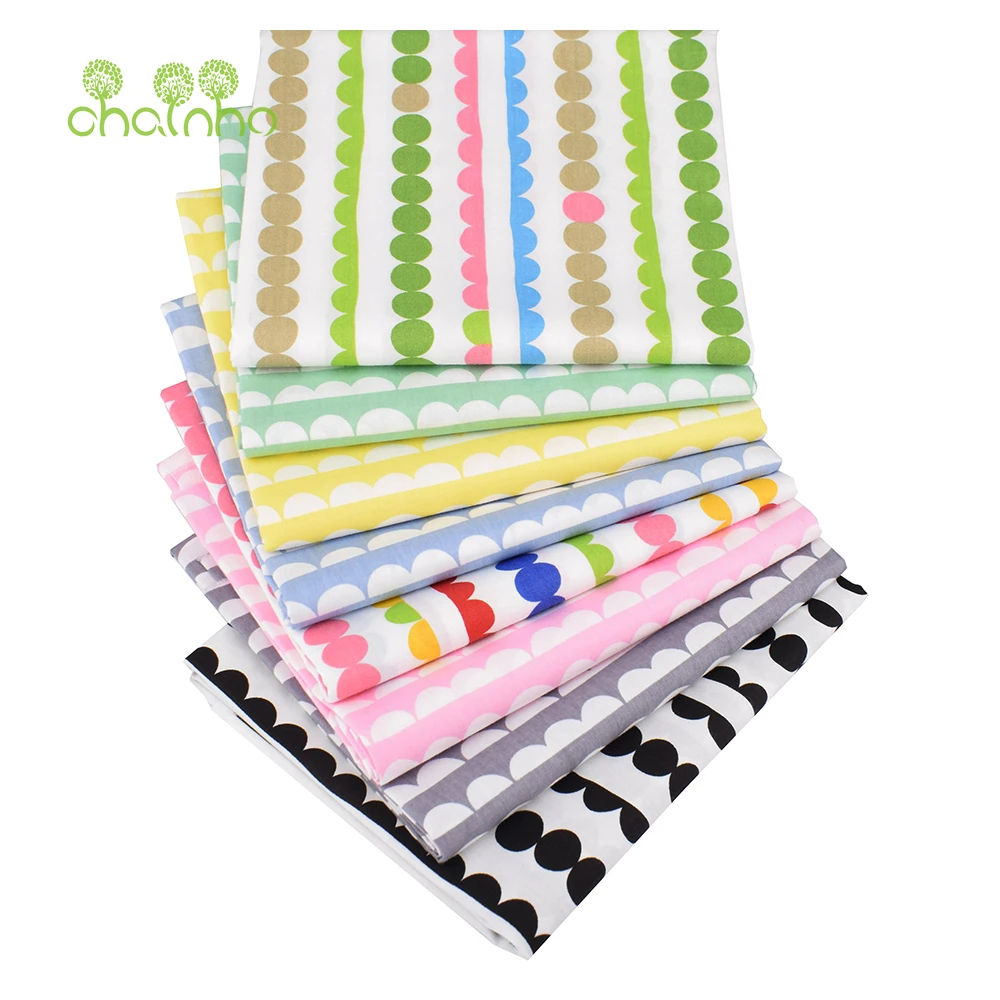 Chainho,Printed Twill Weave Cotton Fabric,Patchwork Cloth,DIY Sewing Quilting Material,Geometric Series,4 Specification,CC370
Chainho,Printed Twill Weave Cotton Fabric,Patchwork Cloth,DIY Sewing Quilting Material,Geometric Series,4 Specification,CC370